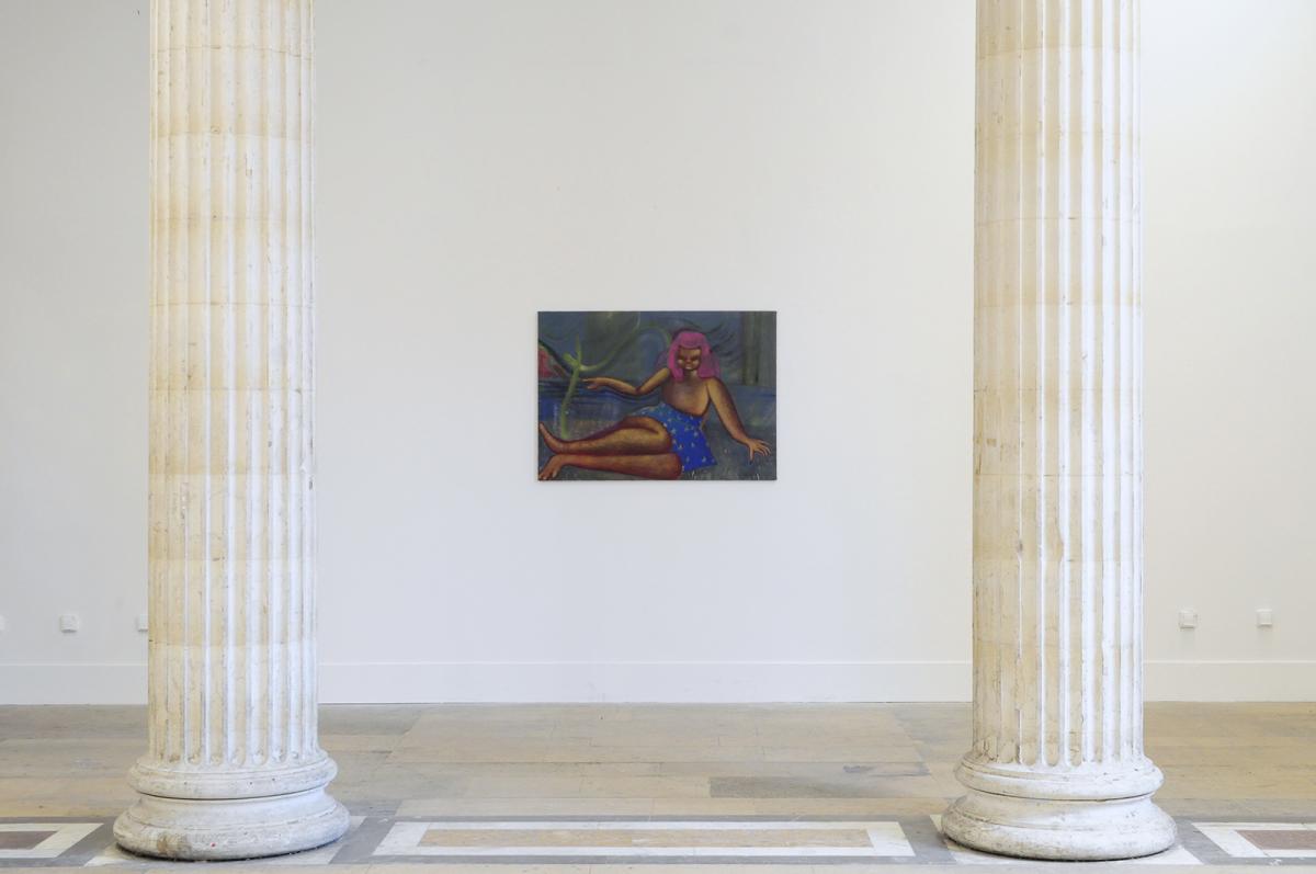 About the Artwork Matthias Garcia. J’ai Beau Garder Les Yeux Grands Écarquillé, Exhibition View, Ensba, Paris 