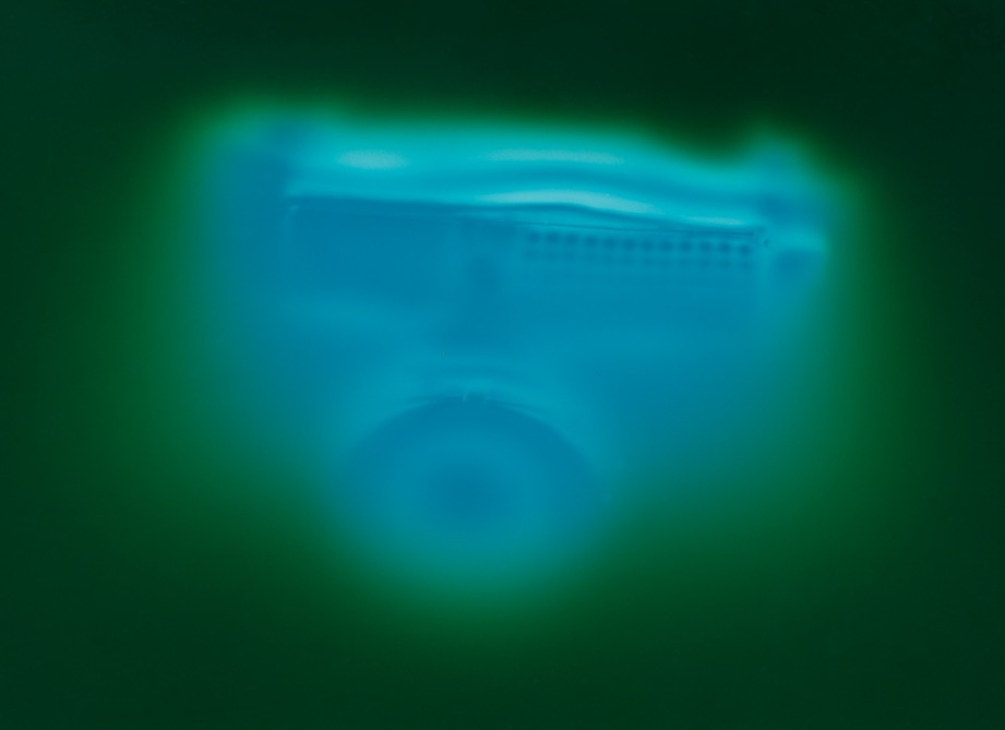 About the Artwork Bluegreen 8  by Penelope Davis