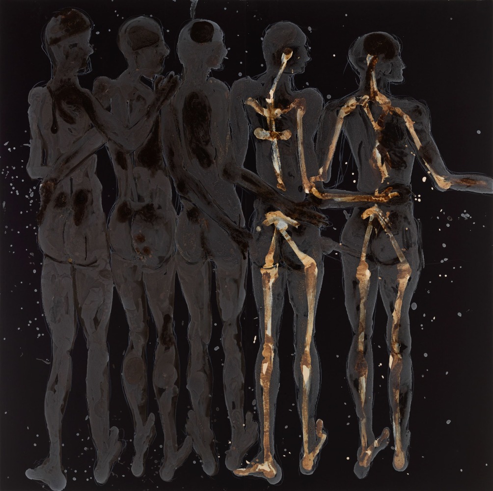 About the Artwork Roger Hiorns. (untitled) Sex Painting. 2018  by Roger Hiorns