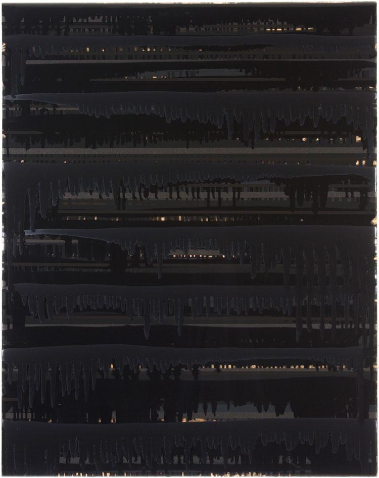 About the Artwork Gavin Perry. Untlited, 2009 Ruban Adhésif, Gaffer, Peinture Aérosol, Résine Sur Bois : Tape, Gaffer Tape, Spray Paint, Resin on Panel 103 X 81 Cm : 35 X 45.5 In  by Gavin Perry