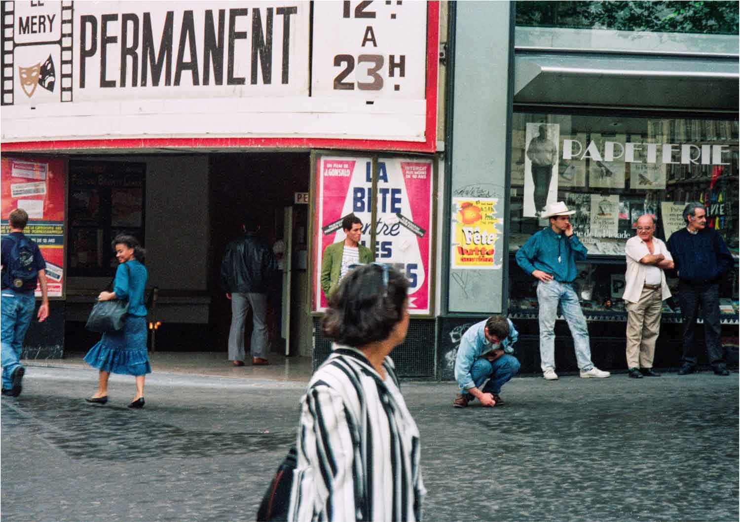 About the Artwork Bazile Bernard. Cinéma Permanent, 1988 94, 2019  by Bernard Bazile