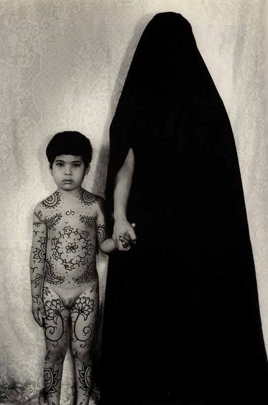 About the Artwork Shirin Neshat. Untitled, 1996. Gelatin Silver Print   Ink. 149 X 107 Cm. Edition of 3  by Shirin Neshat