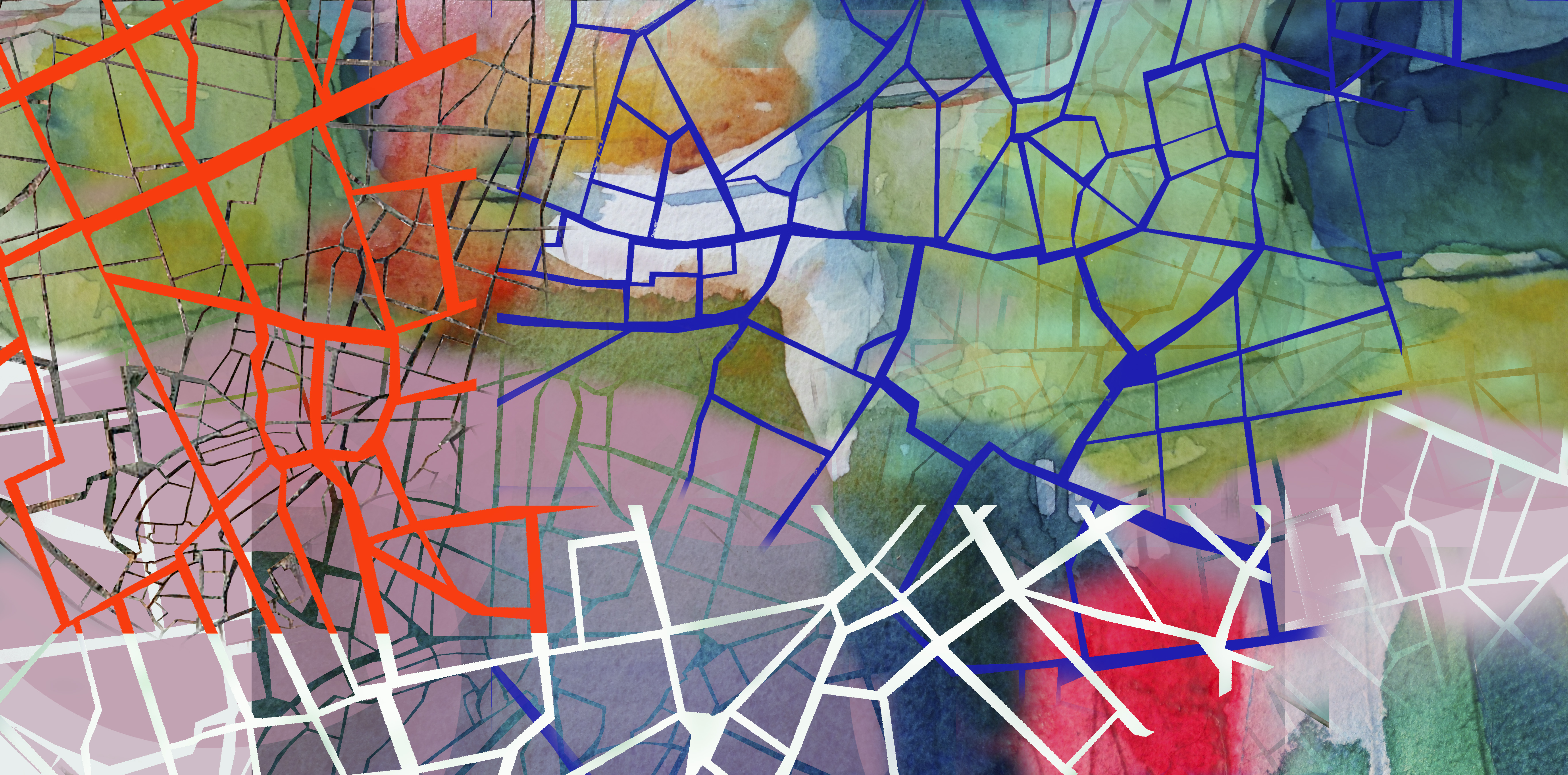 About the Artwork Urban Calligraphy Urban Pixels  by Sonia Gil