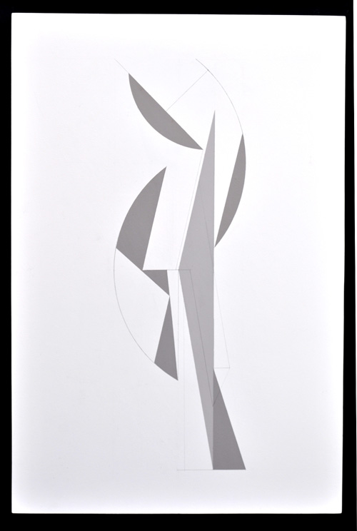 About the Artwork Jean Michel Gasquet. Suite Rozand. 2014. Graphite Laque Brillante   Mate. Bois. 90 X 60 Cm  by Jean-Michel Gasquet 