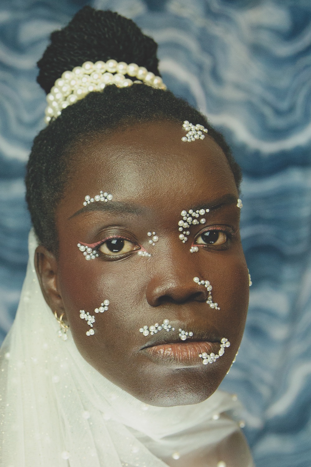 About the Artwork 12. the Bride Wore Pearls 1 Copy  by Atong Atem