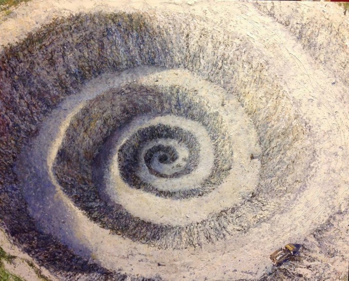 About the Artwork Arnold Study for Sub Specie Aeternitatis 2014 Web  by Chester Arnold