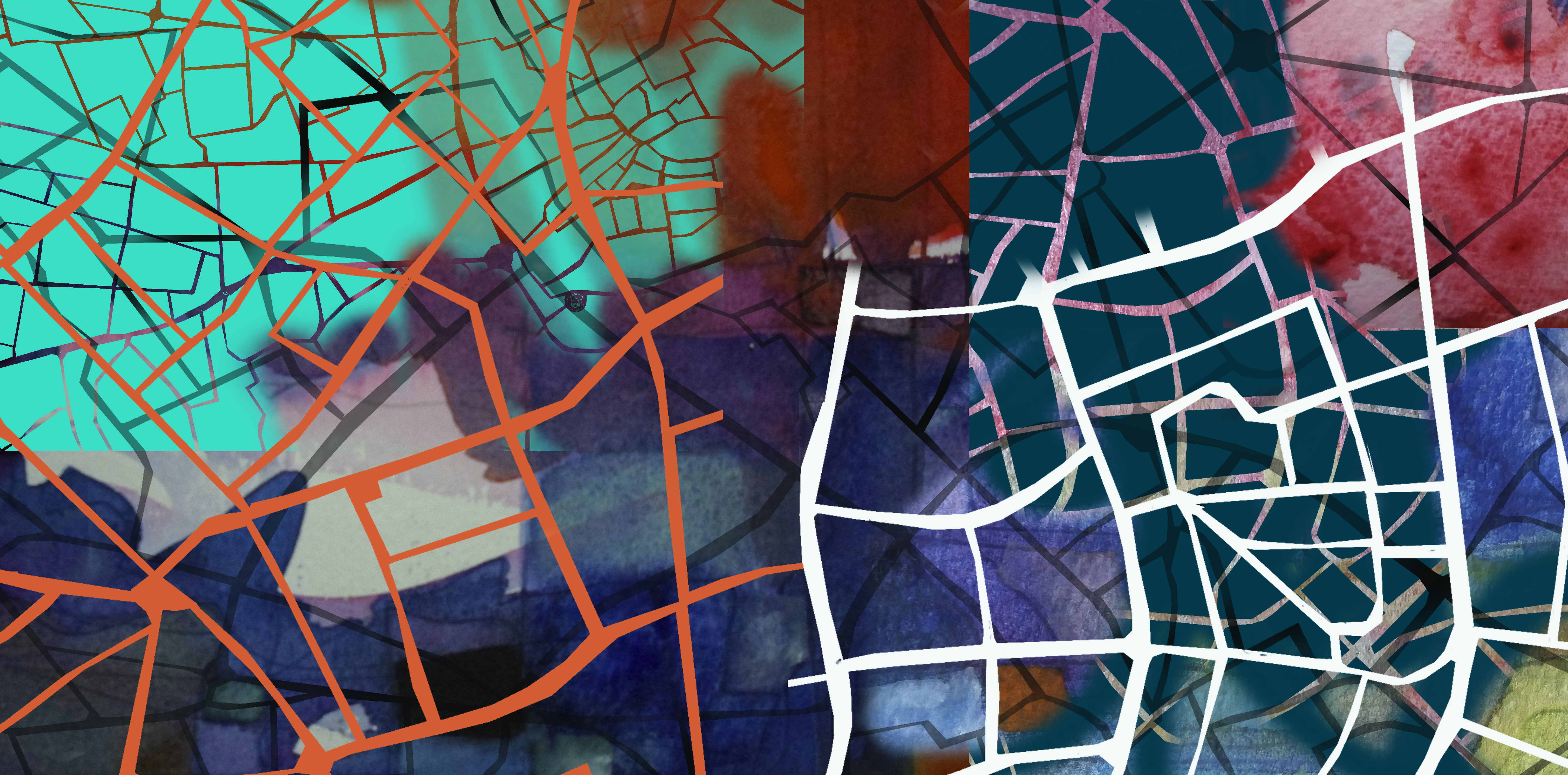 About the Artwork Urban Calligraphy Digital Streetscapes  by Sonia Gil